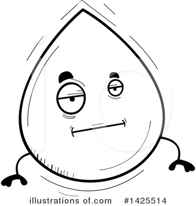 Royalty-Free (RF) Water Drop Clipart Illustration by Cory Thoman - Stock Sample #1425514
