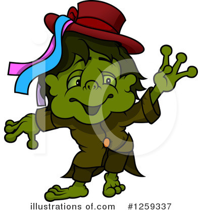 Royalty-Free (RF) Water Goblin Clipart Illustration by dero - Stock Sample #1259337