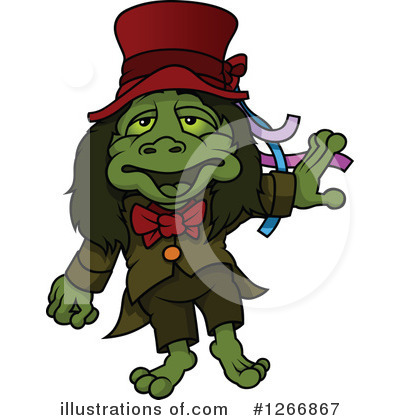 Royalty-Free (RF) Water Goblin Clipart Illustration by dero - Stock Sample #1266867