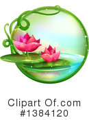 Water Lily Clipart #1384120 by BNP Design Studio