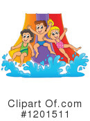 Water Slide Clipart #1201511 by visekart