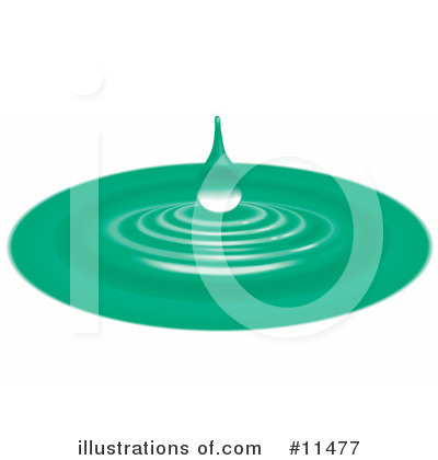 Royalty-Free (RF) Waterdrop Clipart Illustration by AtStockIllustration - Stock Sample #11477