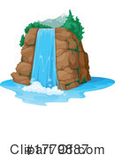 Waterfall Clipart #1779887 by Vector Tradition SM