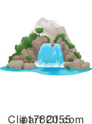 Waterfall Clipart #1782055 by Vector Tradition SM
