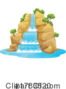 Waterfall Clipart #1783520 by Vector Tradition SM
