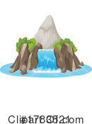 Waterfall Clipart #1783521 by Vector Tradition SM