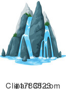 Waterfall Clipart #1783523 by Vector Tradition SM
