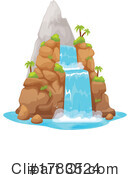 Waterfall Clipart #1783524 by Vector Tradition SM