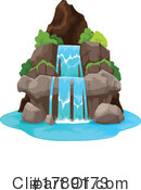 Waterfall Clipart #1789173 by Vector Tradition SM