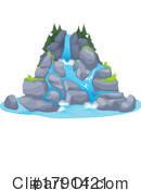 Waterfall Clipart #1791421 by Vector Tradition SM