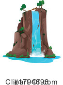 Waterfall Clipart #1794898 by Vector Tradition SM