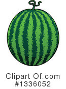 Watermelon Clipart #1336052 by Vector Tradition SM