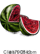 Watermelon Clipart #1790843 by AtStockIllustration
