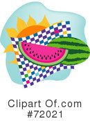 Watermelon Clipart #72021 by inkgraphics