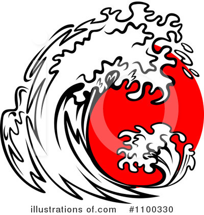 Royalty-Free (RF) Wave Clipart Illustration by Vector Tradition SM - Stock Sample #1100330