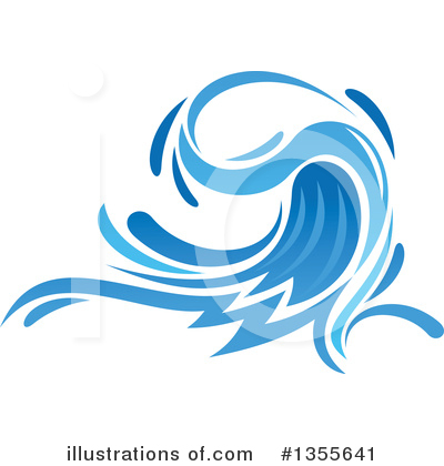 Royalty-Free (RF) Wave Clipart Illustration by Vector Tradition SM - Stock Sample #1355641