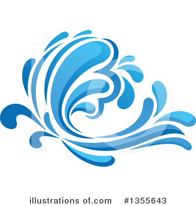 Royalty-Free (RF) Wave Clipart Illustration by Vector Tradition SM - Stock Sample #1355643