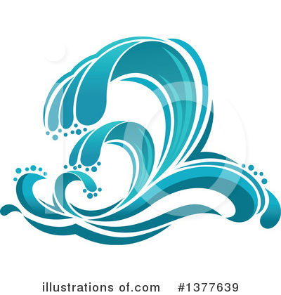 Royalty-Free (RF) Wave Clipart Illustration by Vector Tradition SM - Stock Sample #1377639