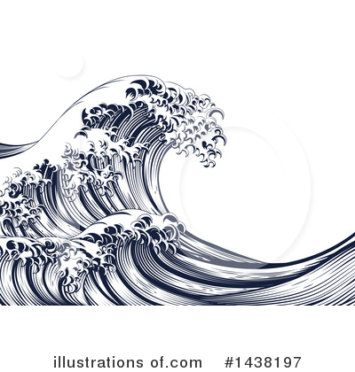 Wave Clipart #1438197 by AtStockIllustration