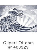 Wave Clipart #1460329 by AtStockIllustration