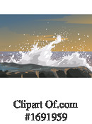 Wave Clipart #1691959 by BNP Design Studio