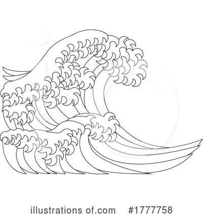 Royalty-Free (RF) Wave Clipart Illustration by AtStockIllustration - Stock Sample #1777758