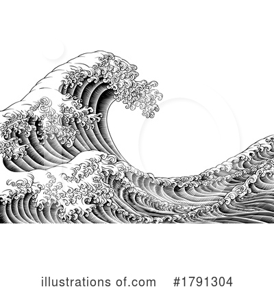 Royalty-Free (RF) Wave Clipart Illustration by AtStockIllustration - Stock Sample #1791304