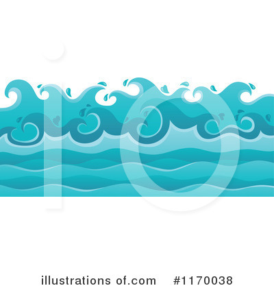 Royalty-Free (RF) Waves Clipart Illustration by visekart - Stock Sample #1170038