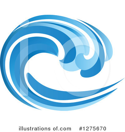 Royalty-Free (RF) Waves Clipart Illustration by Vector Tradition SM - Stock Sample #1275670