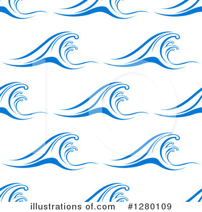 Royalty-Free (RF) Waves Clipart Illustration by Vector Tradition SM - Stock Sample #1280109