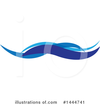 Royalty-Free (RF) Waves Clipart Illustration by ColorMagic - Stock Sample #1444741
