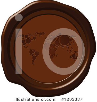 Royalty-Free (RF) Wax Seal Clipart Illustration by Andrei Marincas - Stock Sample #1203387