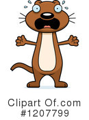 Weasel Clipart #1207799 by Cory Thoman