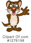 Weasel Clipart #1276198 by Dennis Holmes Designs