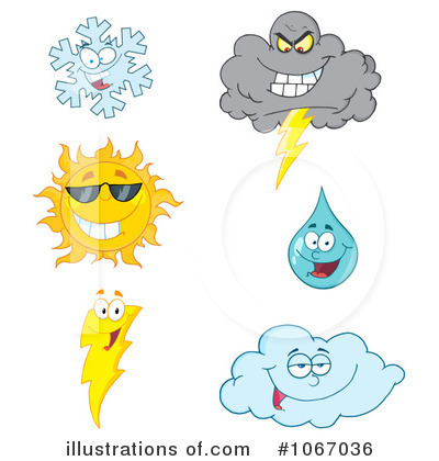 Royalty-Free (RF) Weather Clipart Illustration by Hit Toon - Stock Sample #1067036