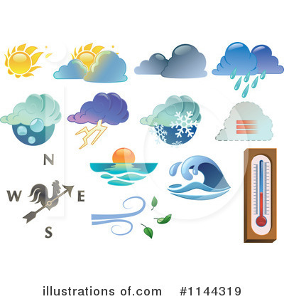 Royalty-Free (RF) Weather Clipart Illustration by Frisko - Stock Sample #1144319