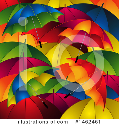 Umbrellas Clipart #1462461 by elaineitalia