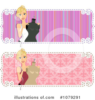 Royalty-Free (RF) Web Site Banners Clipart Illustration by BNP Design Studio - Stock Sample #1079291