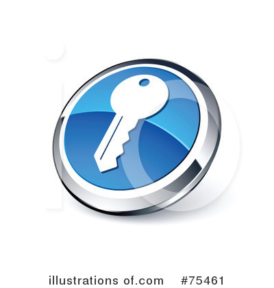 Royalty-Free (RF) Web Site Button Clipart Illustration by beboy - Stock Sample #75461
