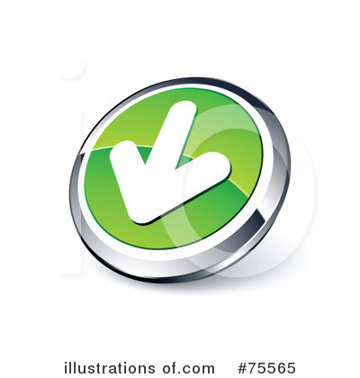 Royalty-Free (RF) Web Site Buttons Clipart Illustration by beboy - Stock Sample #75565