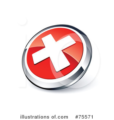 Royalty-Free (RF) Web Site Buttons Clipart Illustration by beboy - Stock Sample #75571