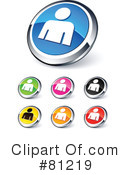 Web Site Buttons Clipart #81219 by beboy