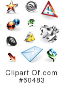 Web Site Icons Clipart #60483 by TA Images