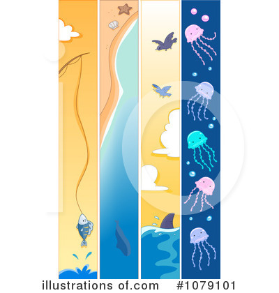 Jellyfish Clipart #1079101 by BNP Design Studio