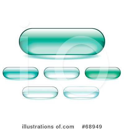 Royalty-Free (RF) Website Buttons Clipart Illustration by michaeltravers - Stock Sample #68949