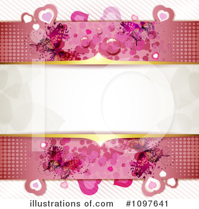 Royalty-Free (RF) Wedding Background Clipart Illustration by merlinul - Stock Sample #1097641