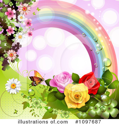Rainbow Clipart #1097687 by merlinul