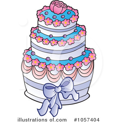 Wedding Cake Clipart #1057404 by visekart
