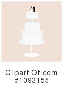 Wedding Cake Clipart #1093155 by Randomway