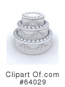 Wedding Cake Clipart #64029 by KJ Pargeter